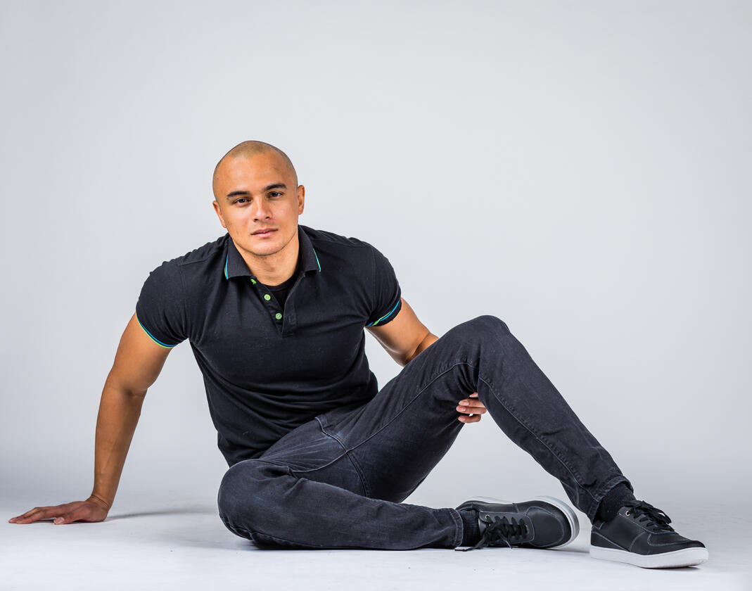 Joe Walker fashion modeling portfolio