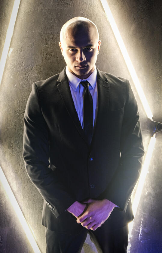 Joe Walker fashion modeling portfolio