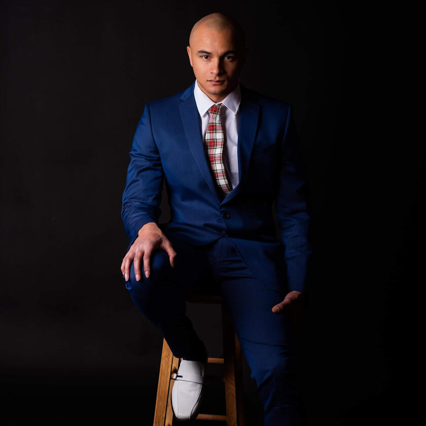 Joe Walker fashion modeling portfolio