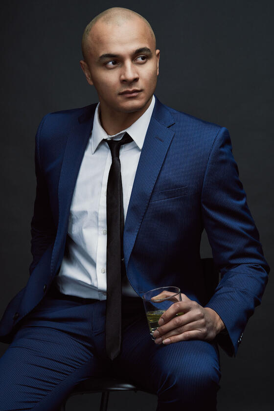 Joe Walker fashion modeling portfolio