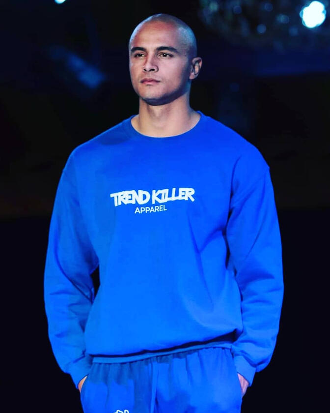 Joe Walker runway fashion modeling portfolio