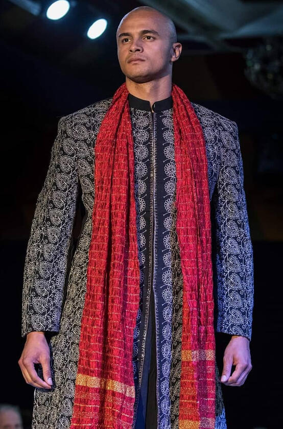 Joe Walker runway fashion modeling portfolio